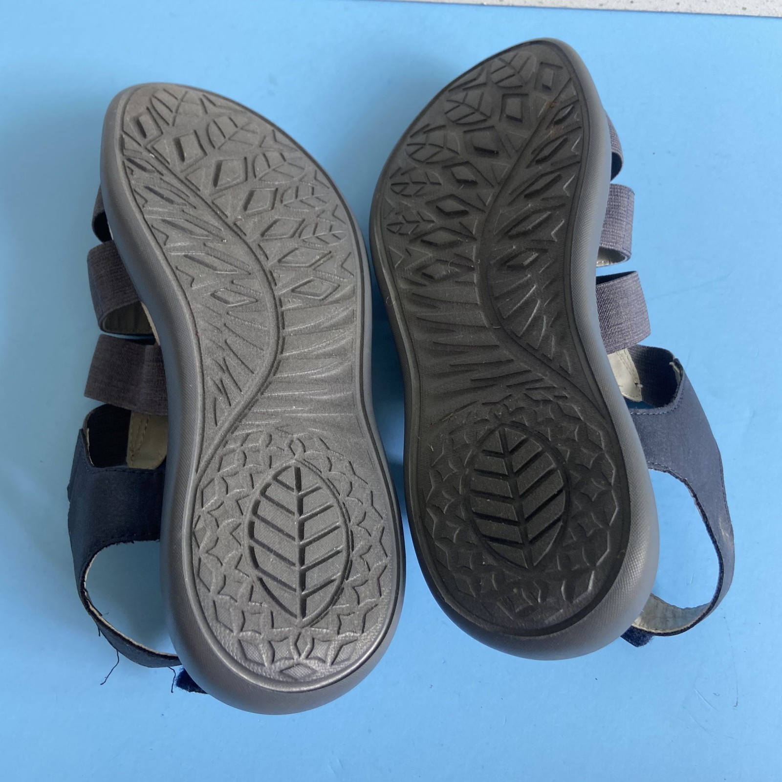JSPORT Cara Sandals Womens Sz 8.5 Blue Comfort Strappy Lightweight Sandals