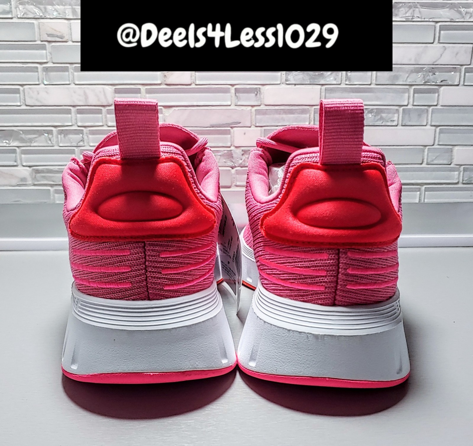 Adidas Swift Run 23 Womens Size 9 Pink White Red IG0563