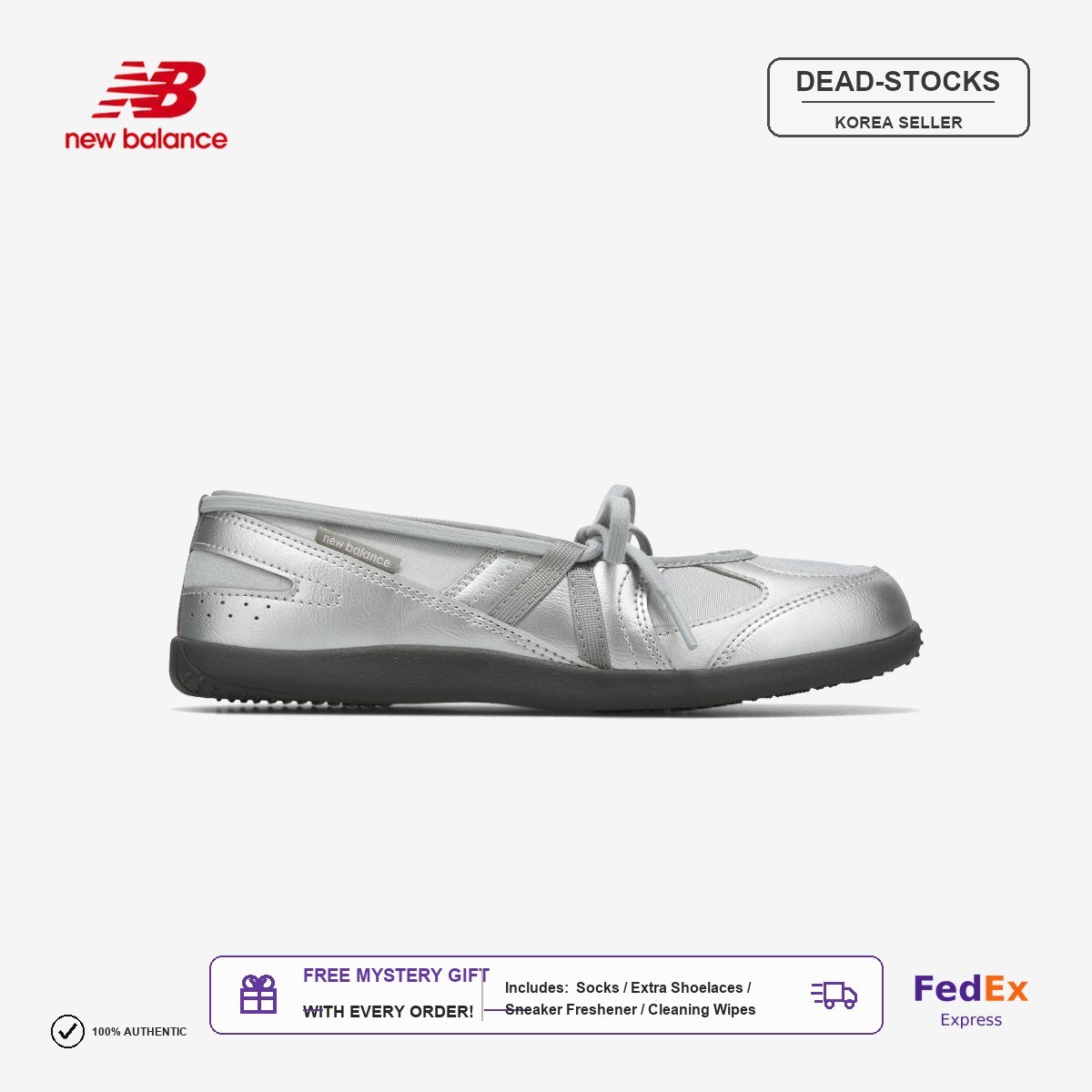 [NewBalance] FLAT BREEZE / SD2601SI Silver NBRJGS450S Expeditedship
