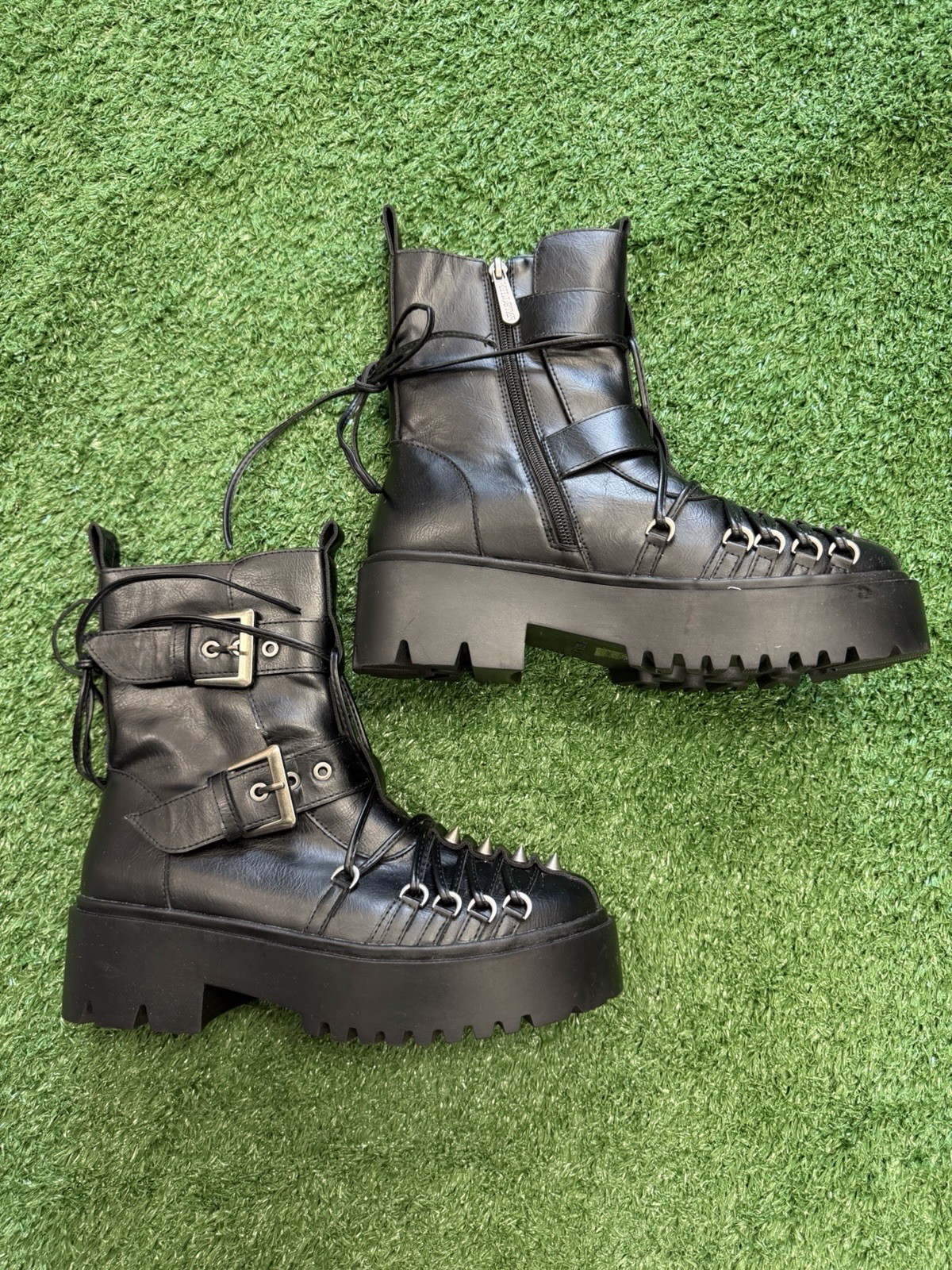 KILLSTAR Disaster Leather Boots (8)