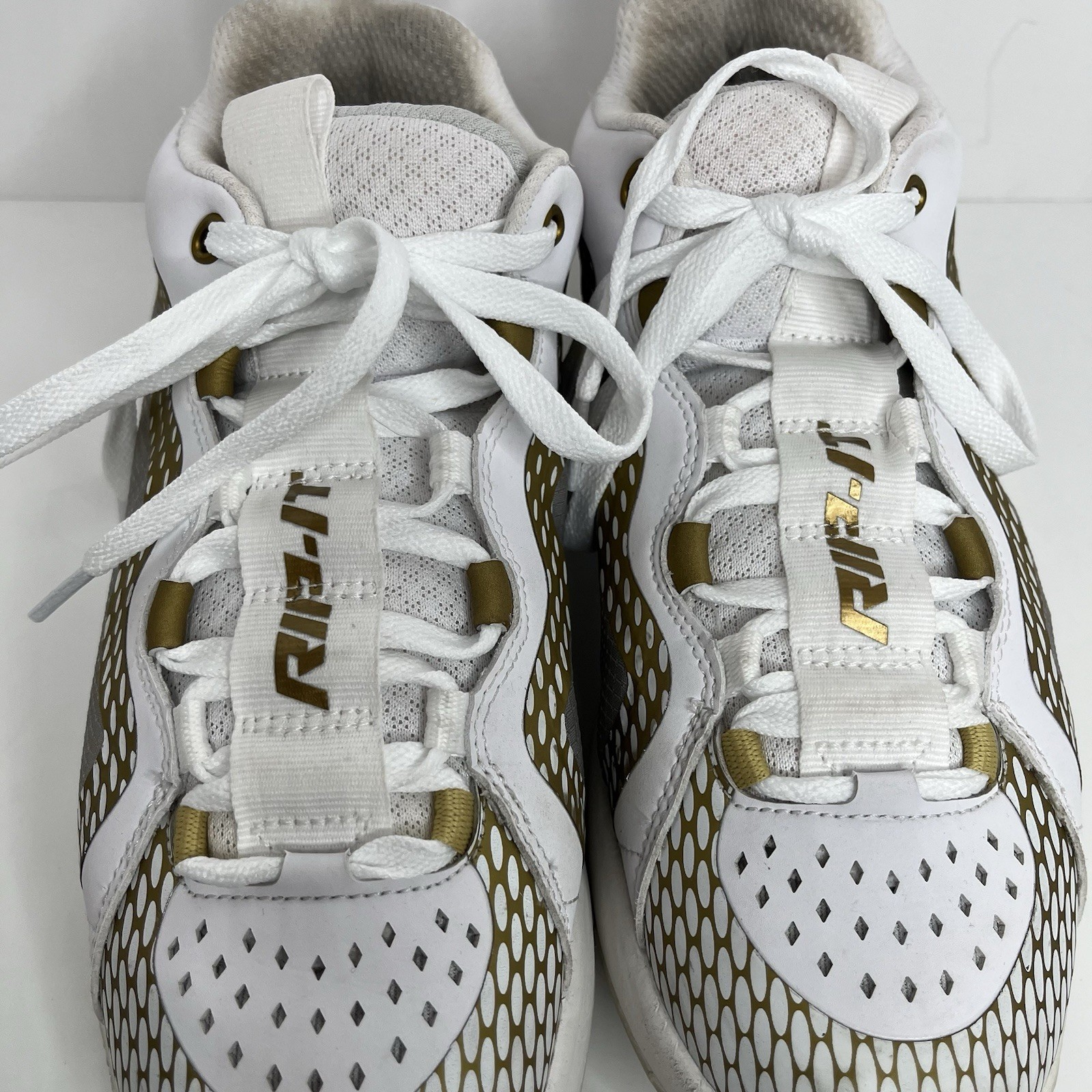 RIP-IT Women’s Future Volleyball Shoe White/Gold Size 8.5 US