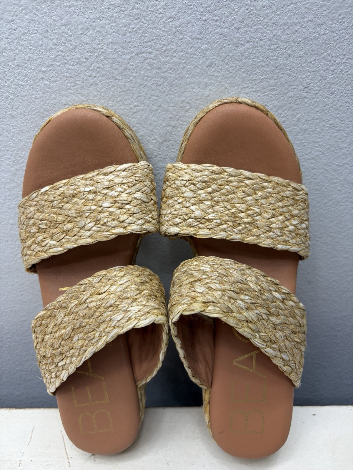 Beach BY Matisse Ocean Ave Platform Sandals Size 8