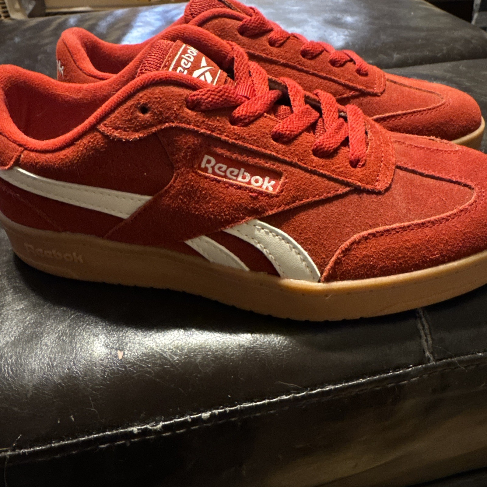 Reebok Women’s Tennis Shoes Red Size 7 New Never Worn No Box