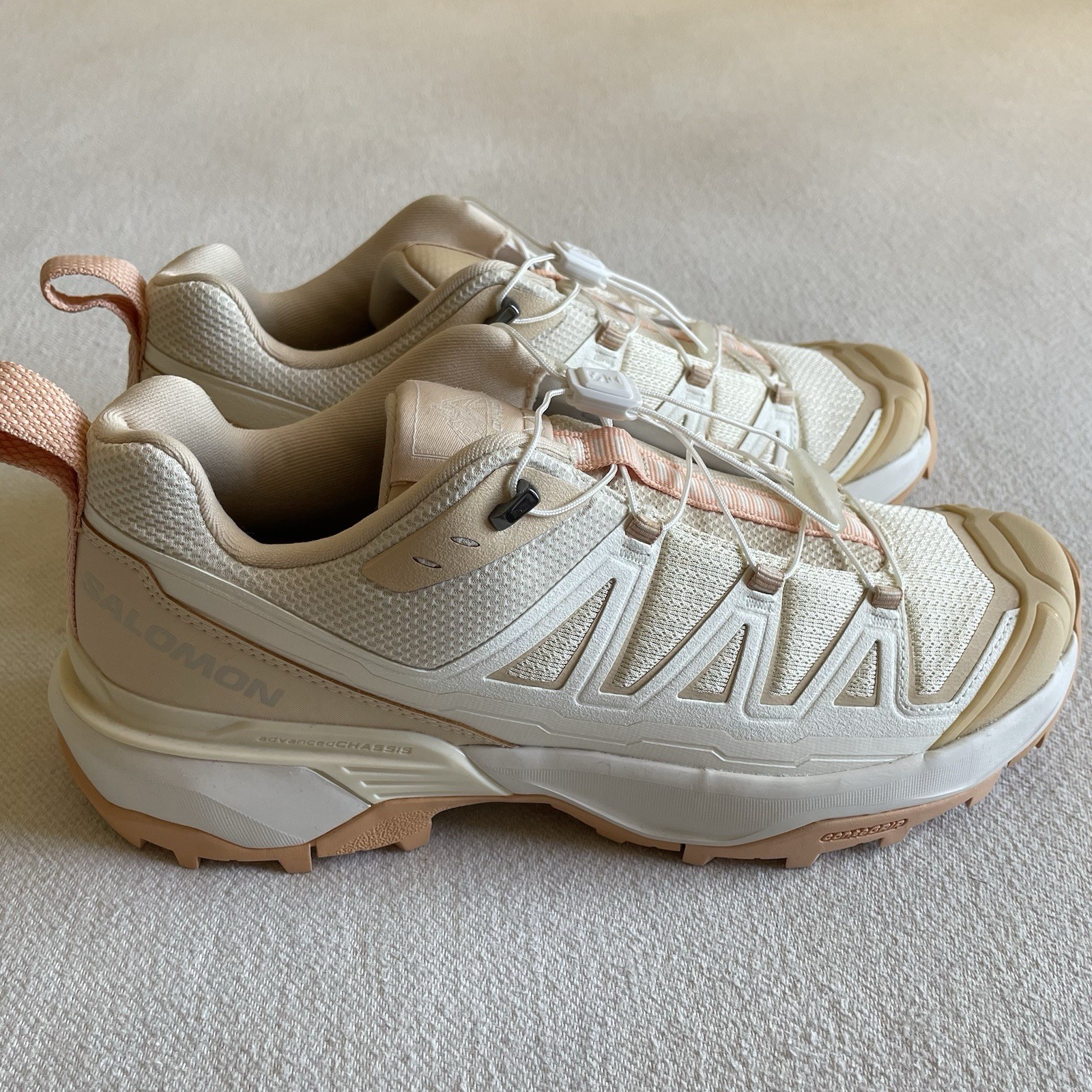 Salomon X Ultra 360 Edge Women Size 9.5 Trail Running Shoe Wheat Outdoor Hiking