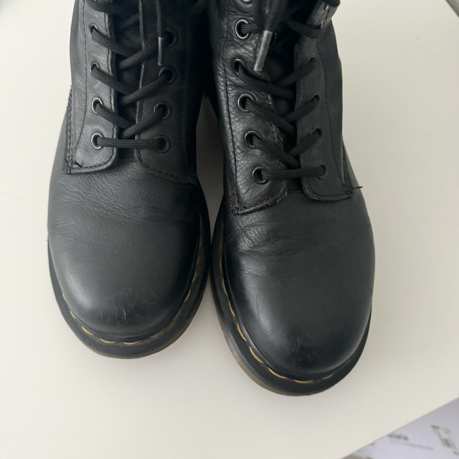 Dr. Martens Pascal 1460 Soft Leather Boots, Women’s Size 8