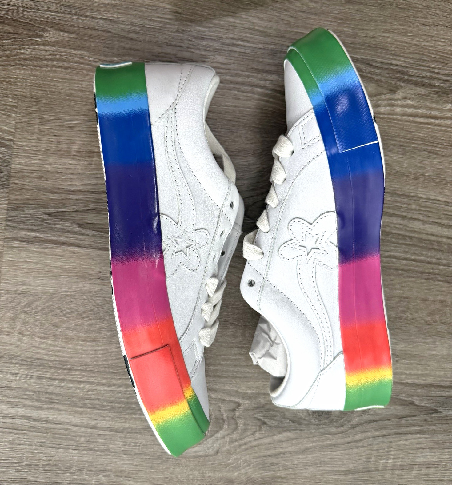 Converse One Star x Golf Le Fleur Rainbow Spiked Golf Low Top White/Multi