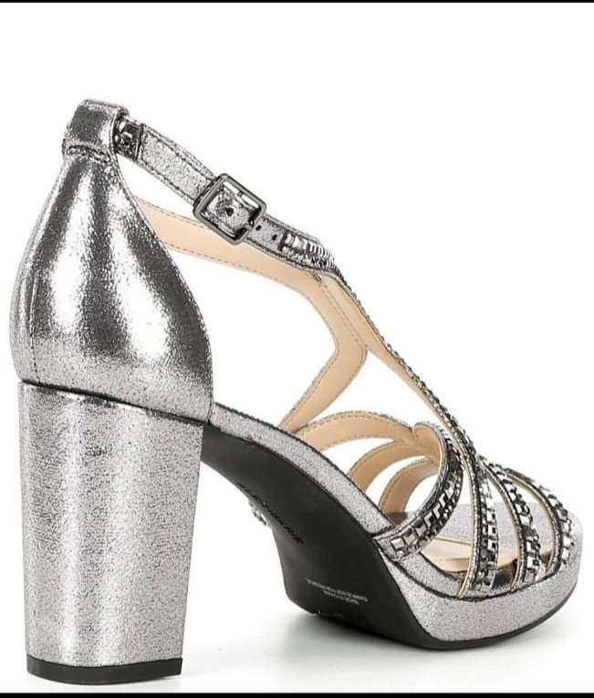 Alex Marie Dress shoes Libby Rhinestone strappy platform dress sandals
