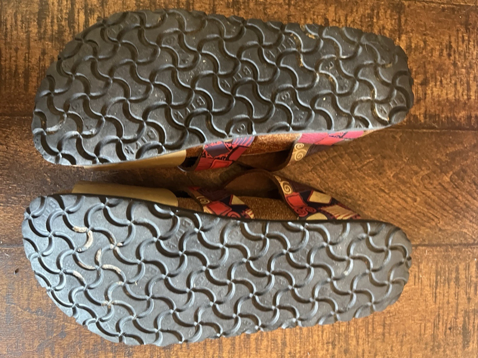 Papillio Birkenstock Multicolor shoes sandals slip ons 38 7 Women’s Unique