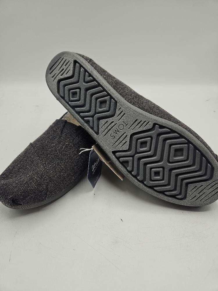 TOMS Women’s Alpargata Loafer Flat, Smoke Grey Repreve Size 9 W