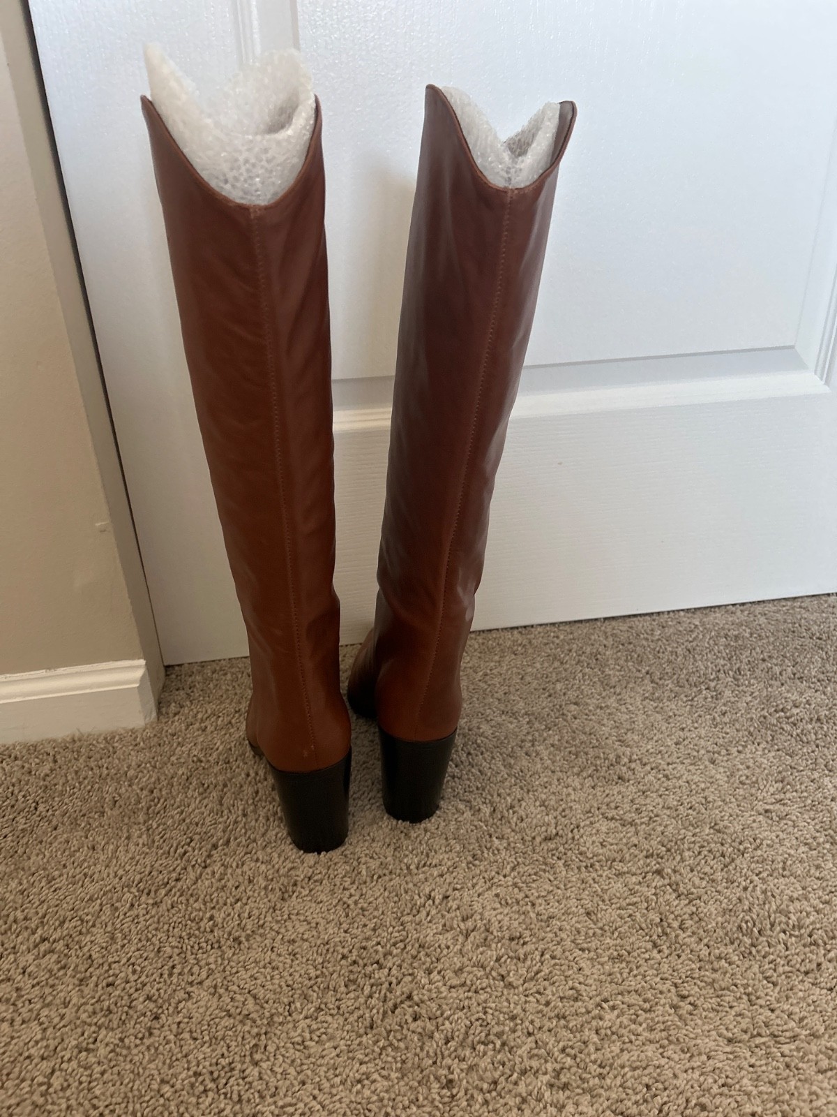 Schultz brand leather knee high boots women size 6