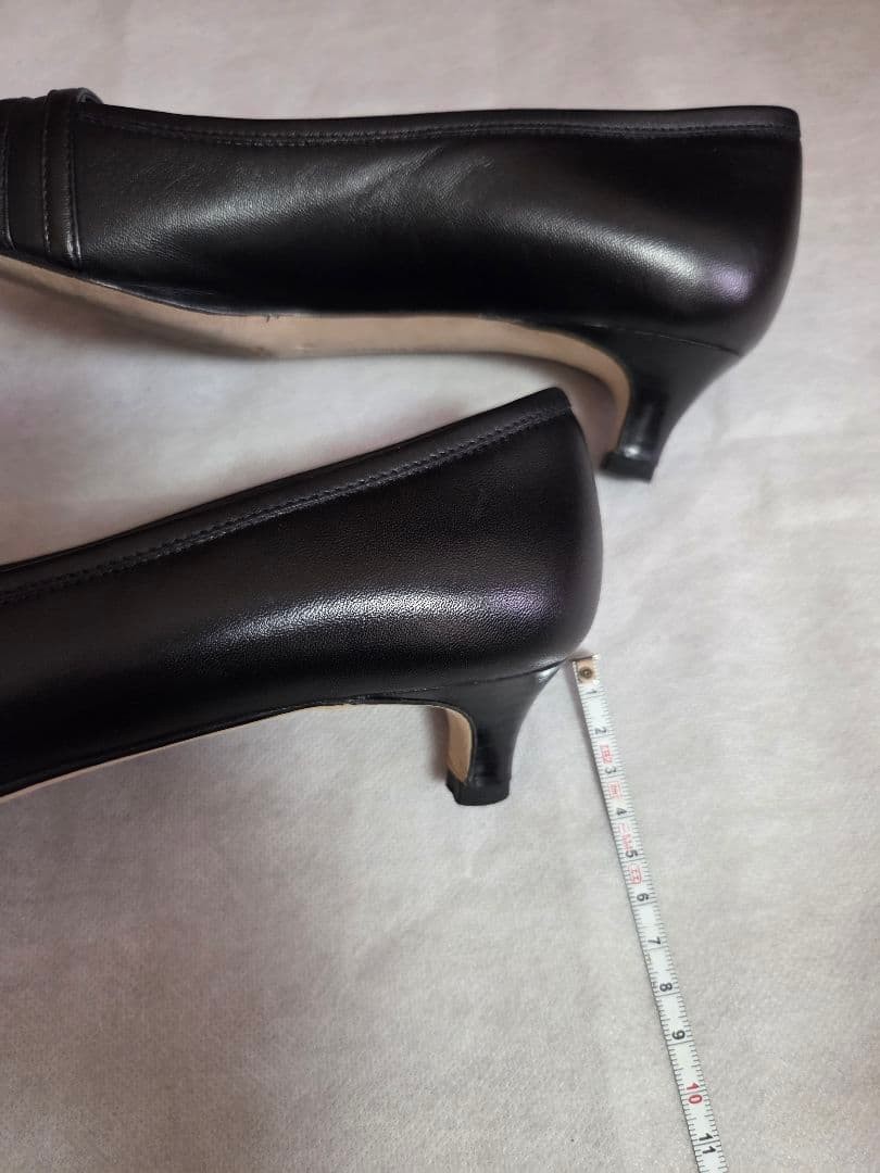 Used once Manolo Blahnik Low Heel Pumps Black 37.5 School event