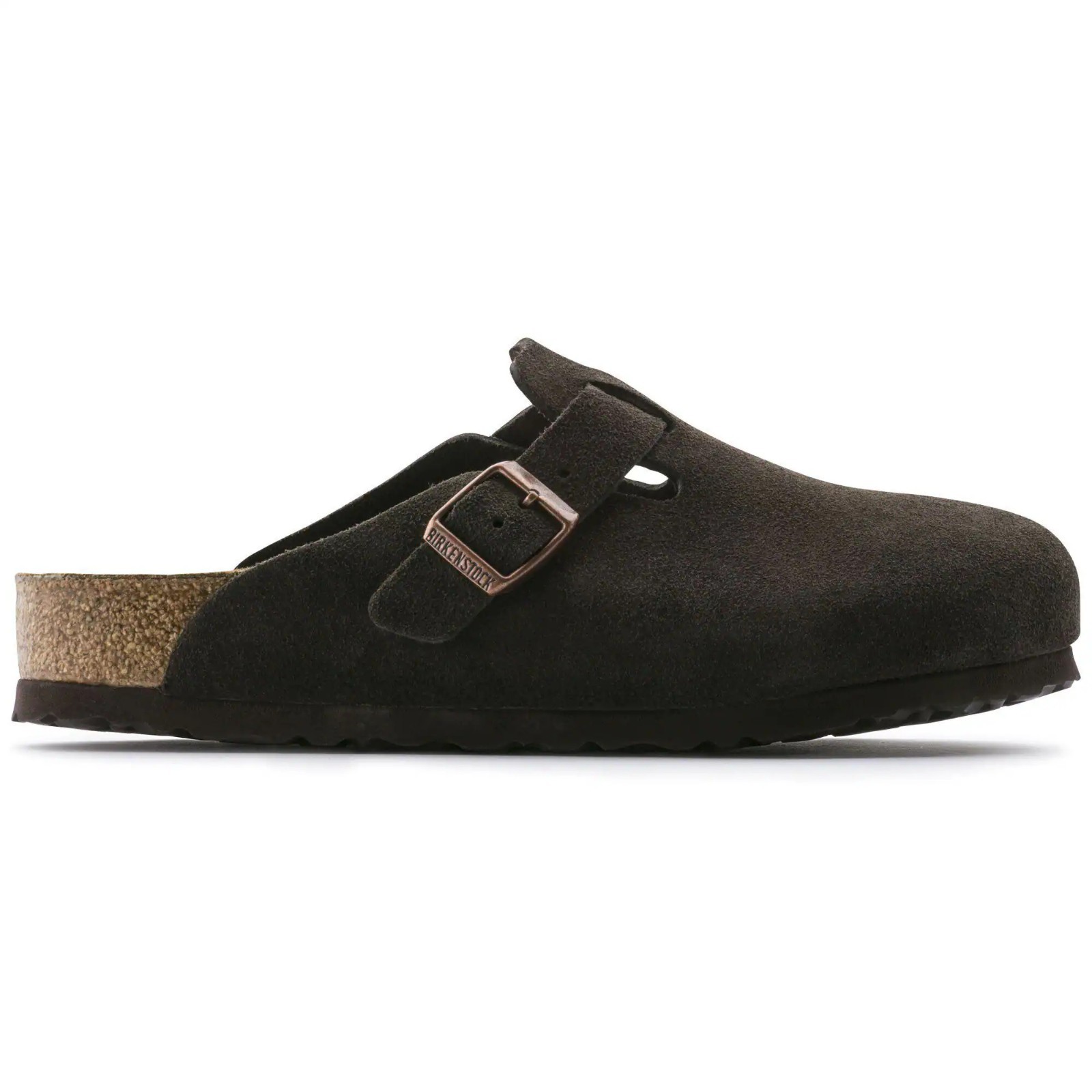 Birkenstock Boston Soft Footbed Suede Leather Mocha Select Size