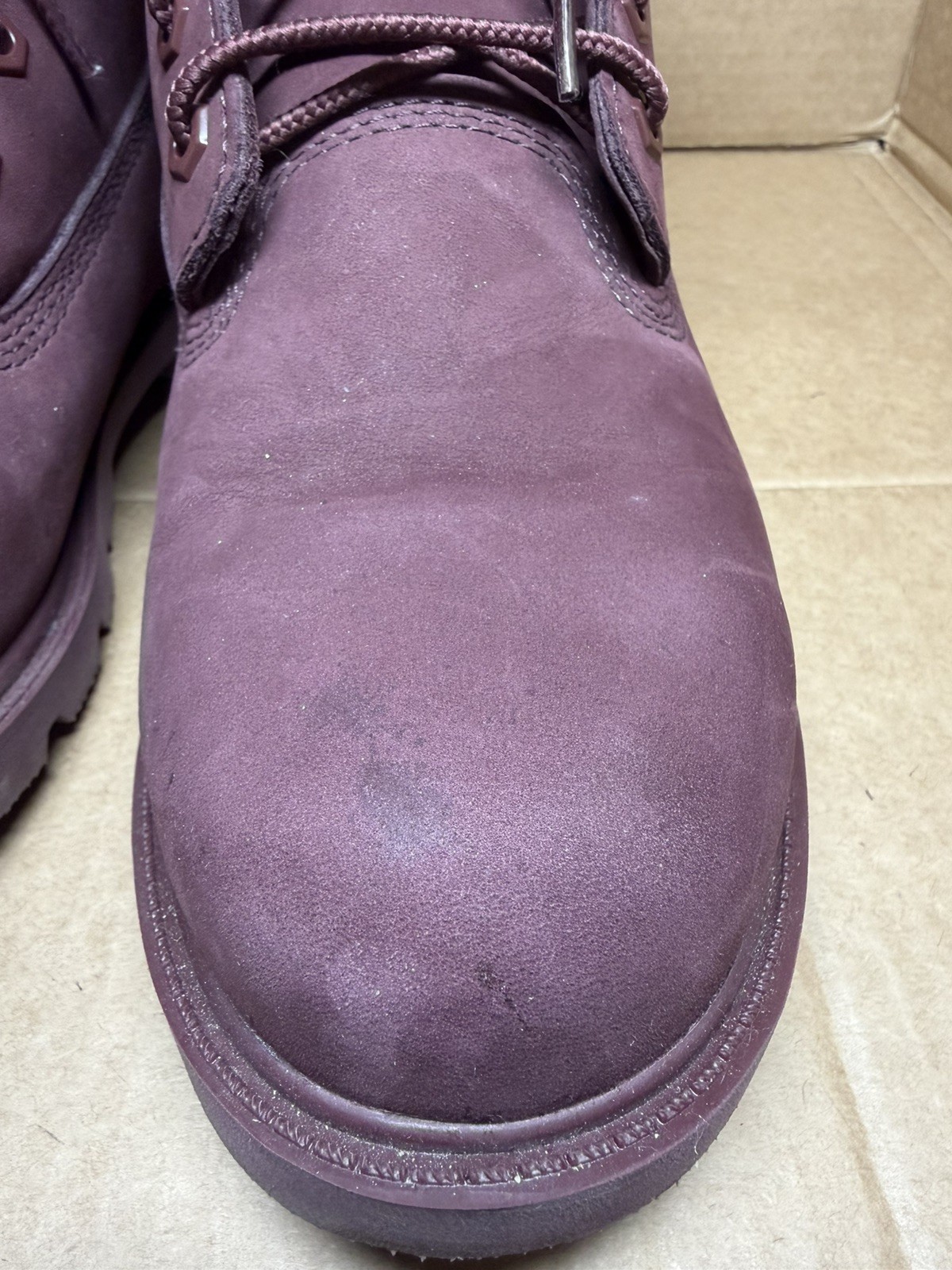 Timberland Womens Linden Woods 6″ Lace-up Waterproof Prem. Leather Boot Sz 8