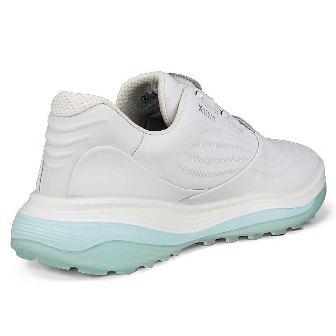 ECCO GOLF LT1 BOA Spikeless Women’s Shoes 🆕 White Ice Blue 🆕 US 10-10.5 EU 41