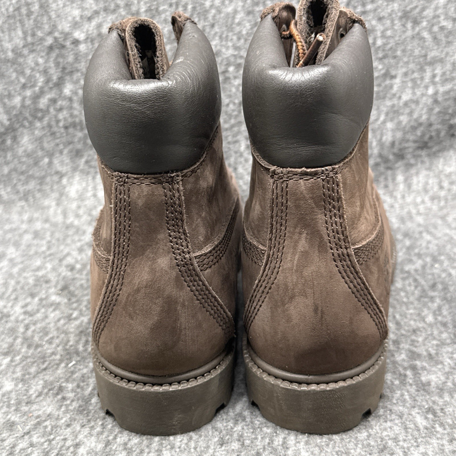Timberland 6 Inch Premium Waterproof Boot Womens 8 Brown Nubuck New No Box