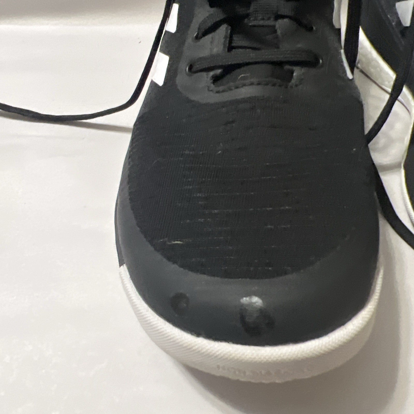 Adidas Crazyflight Womens Size 8 1/2 Black White Athletic Court Shoes Sneakers