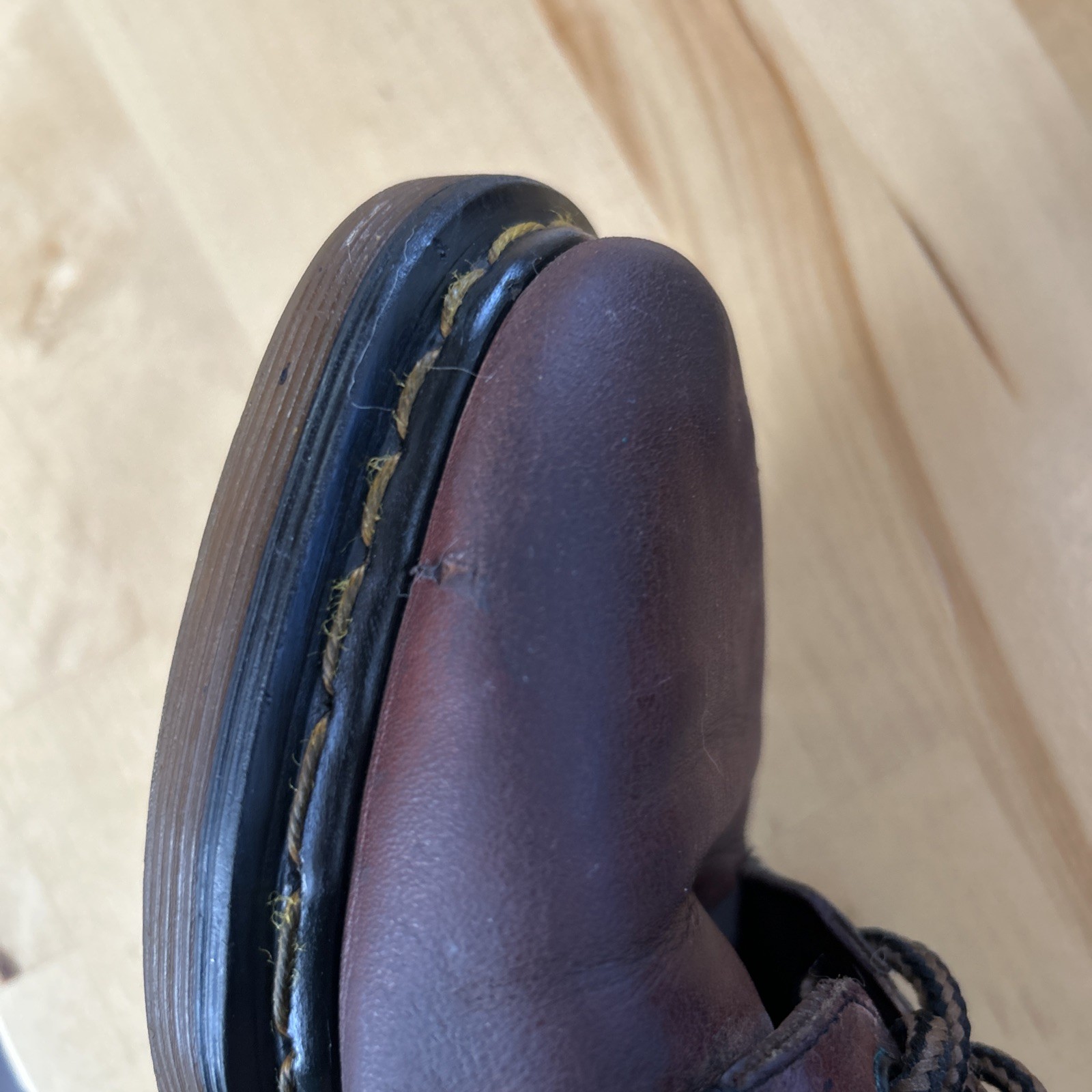 Dr. Martens Unisex Vintage 90s Made in England Boots Size 6 Mens/8 Womens Brown