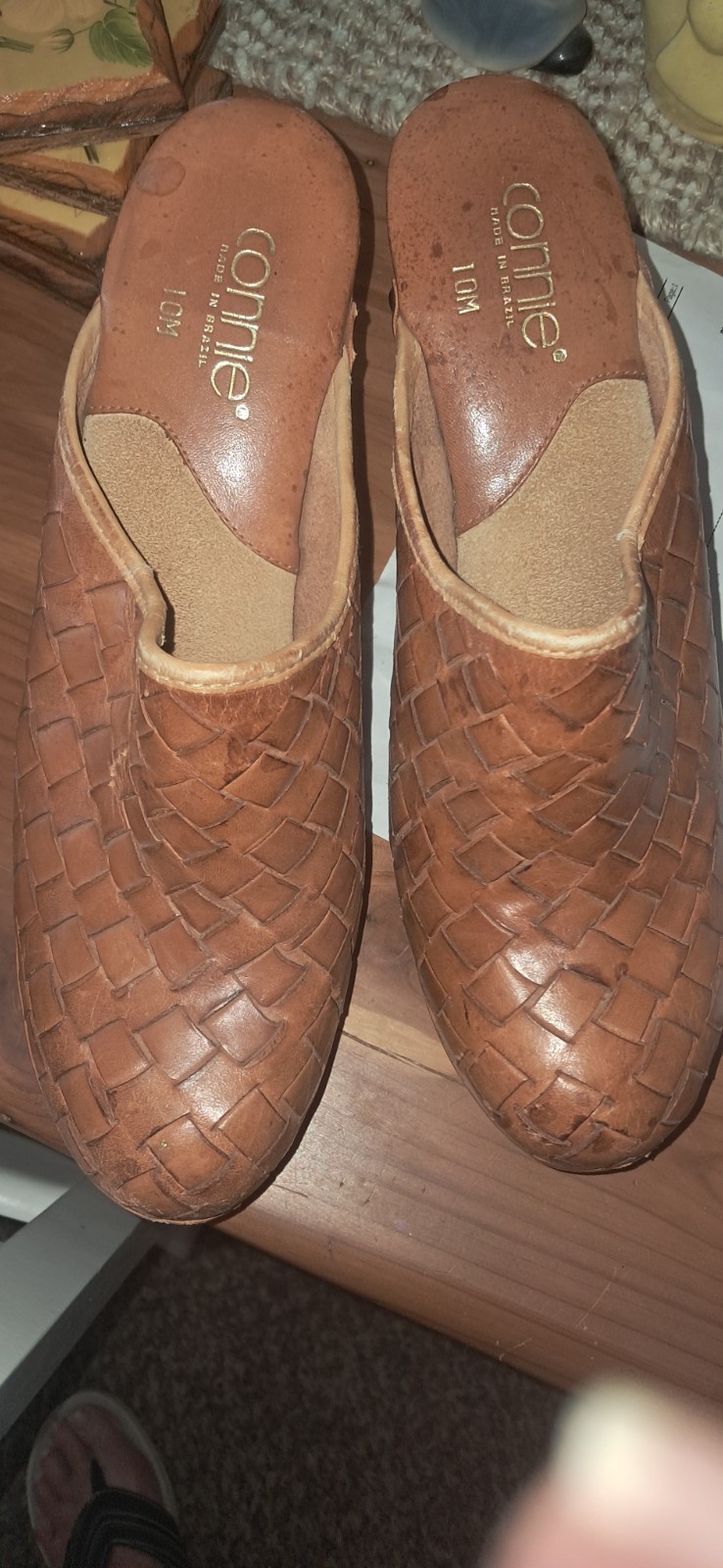 Connie made in Brazil size 10 medium clogs