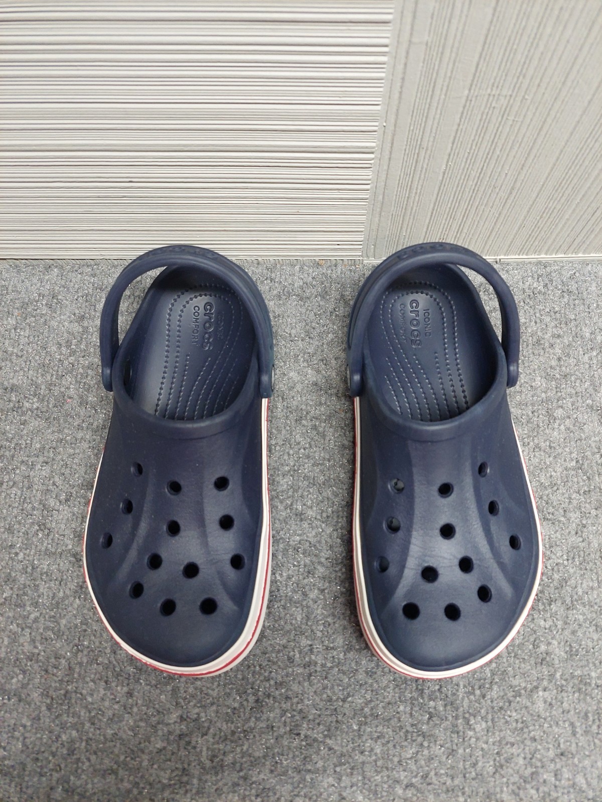 Crocs Bayaband Clogs Women Sandals 8 Blue Closed Toe Slip On Comfortable Outdoor