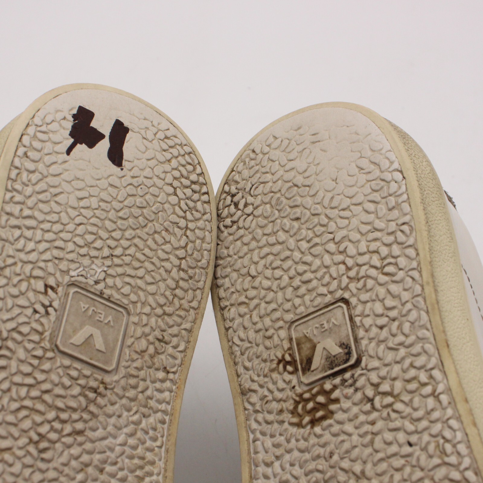 Veja Esplar Logo Women’s Size 7 Low Top Sneaker Extra White/natural Leather