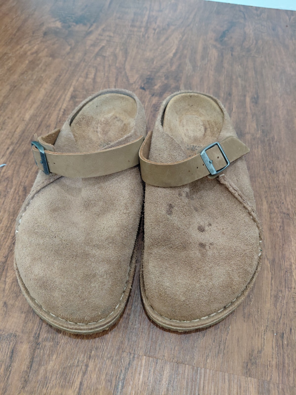 Birkenstock Lutry Premium Slip On Walking Clogs Taupe Women Size 39EU 8US Narrow