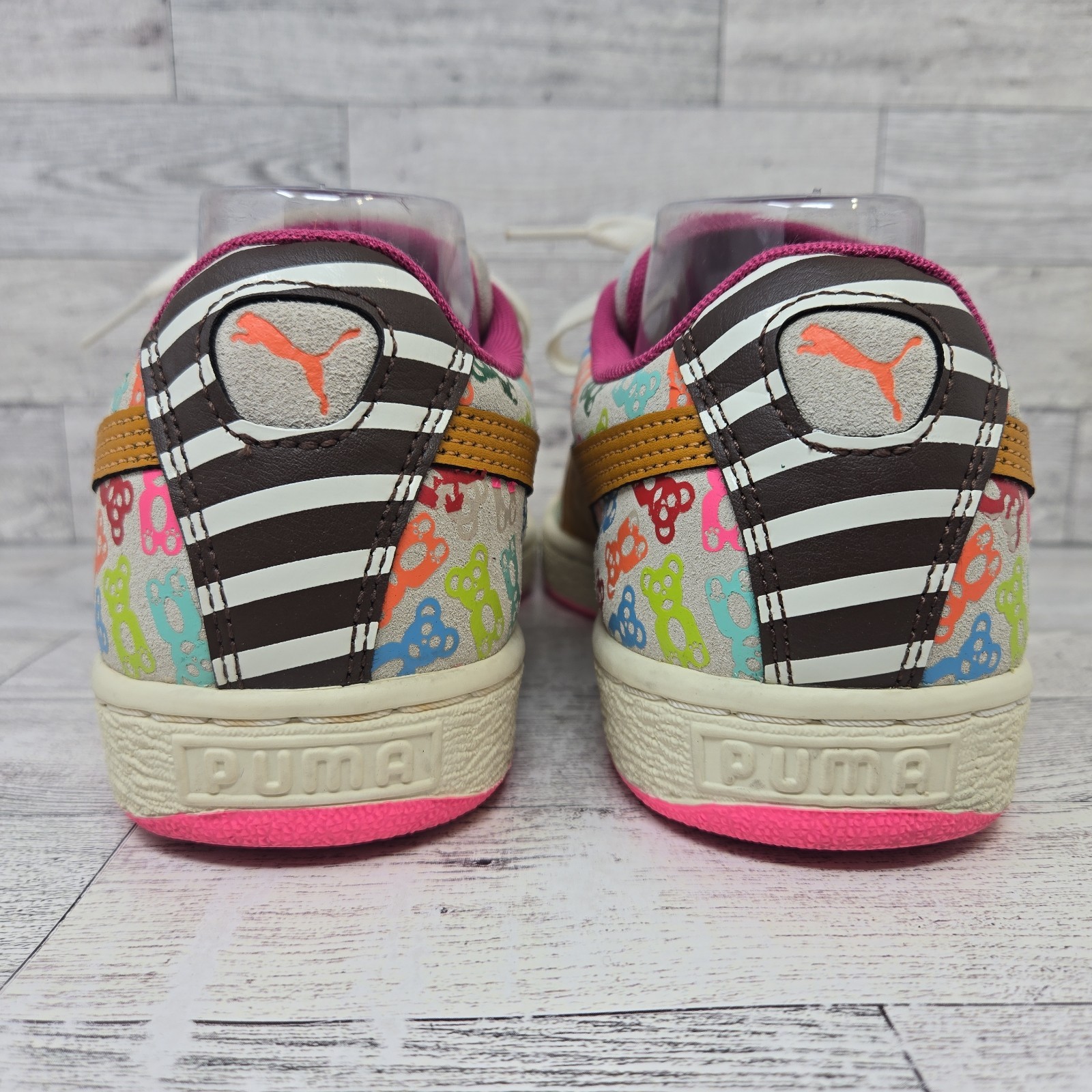PUMA x Haribo Gummy Gummie Bear Shoes Mens 6 Womens 7.5 Suede Multi Color