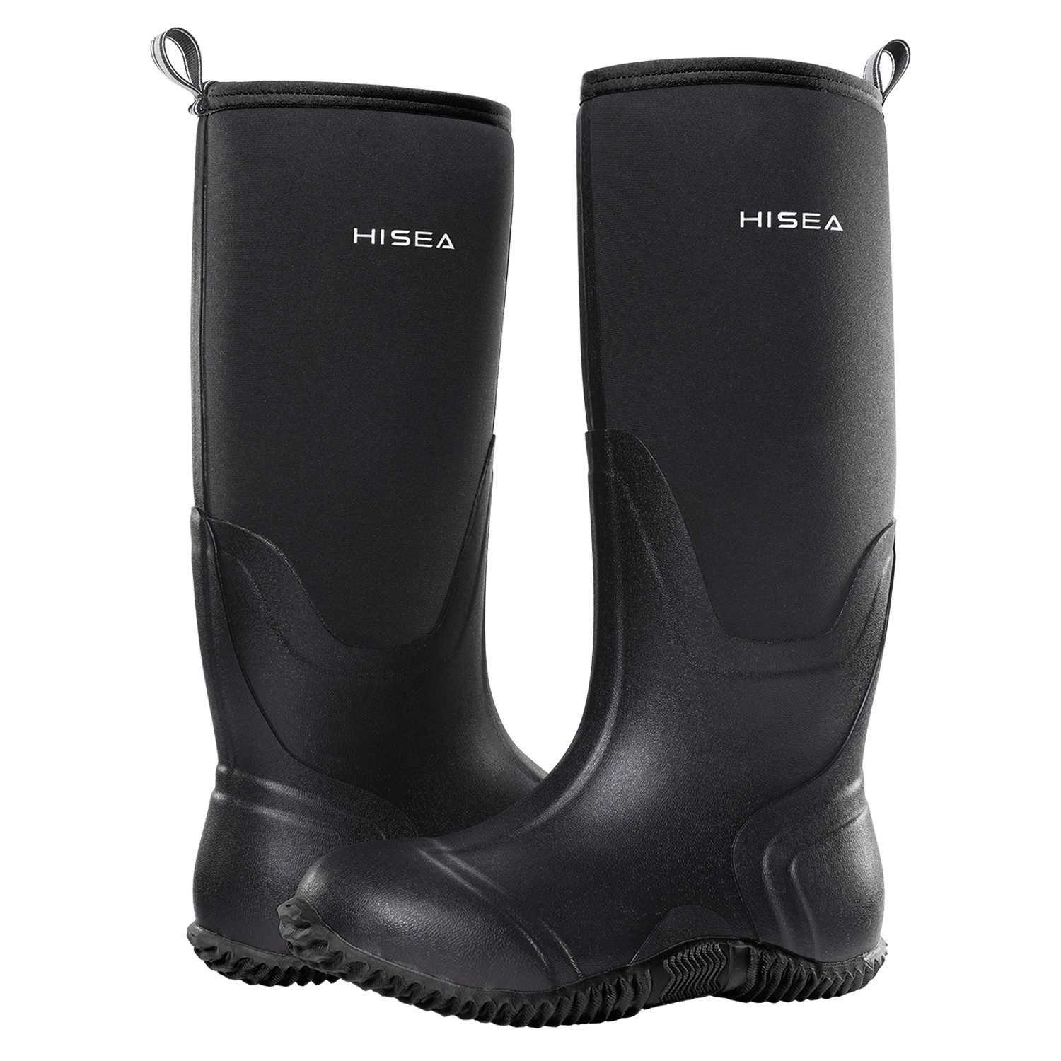 HISEA Women Waterproof Rain Boot Non-Slip Outdoor Garden Mud Work Knee High Boot
