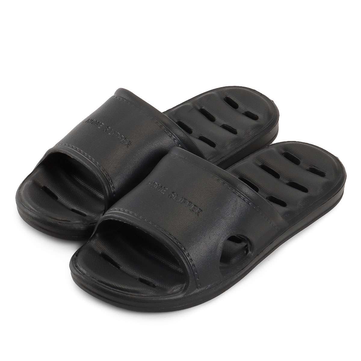 Non-slip Shower Slippers Quick Drying Drainage Hole Open Toe Bathroom Slides