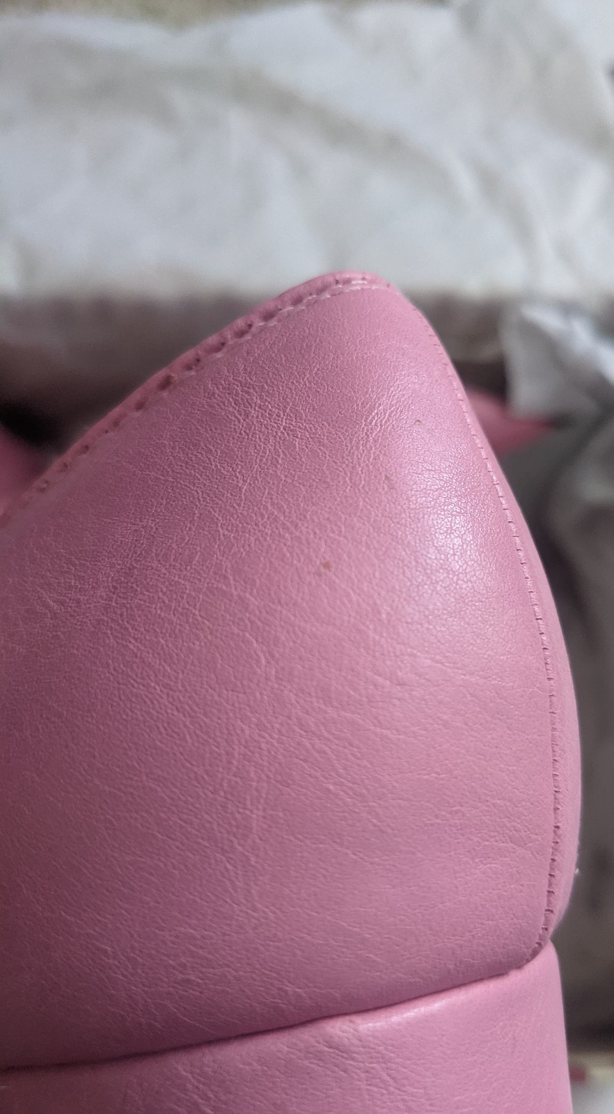 B.A.I.T Footwear Christina pumps in Rosette pink mod retro vegan shoes size 9