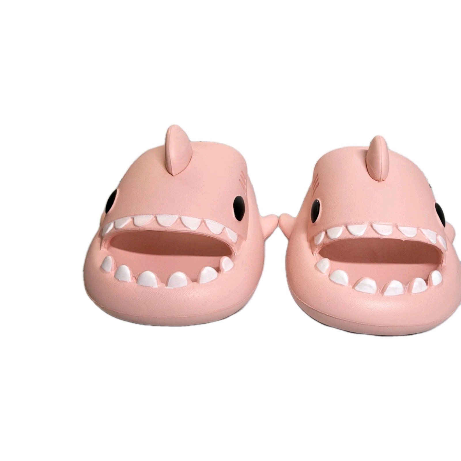 Shark Slides Slippers Women’s 36-37 US 6 Slip Ons Pink Funny Slippers Tiktok