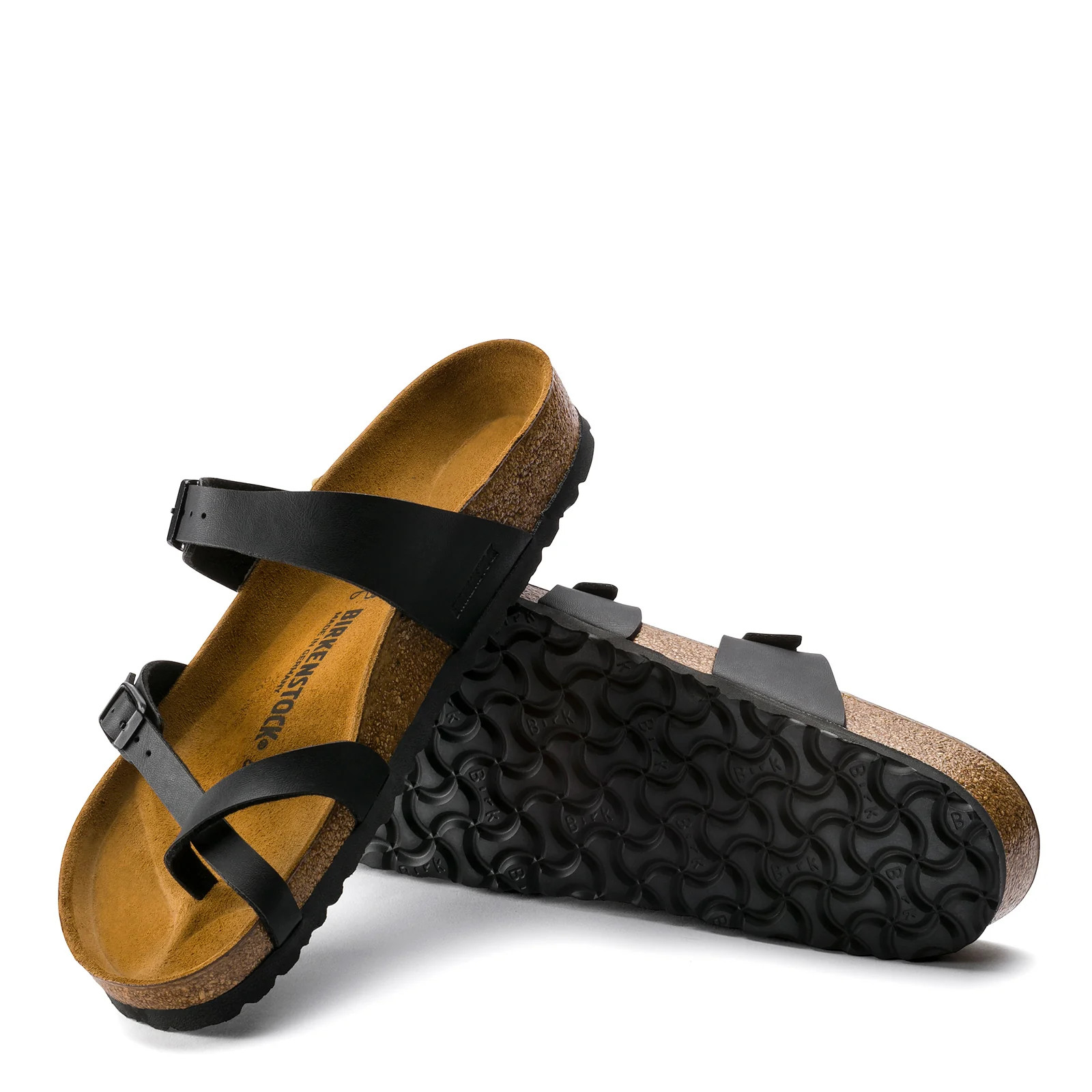 Birkenstock Mayari Birko-Flor Black Sandals Wide Size Women’s Shoes New w/ Box