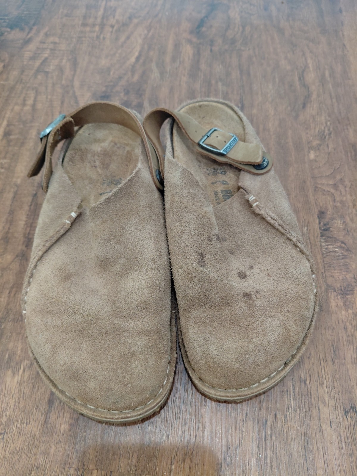 Birkenstock Lutry Premium Slip On Walking Clogs Taupe Women Size 39EU 8US Narrow