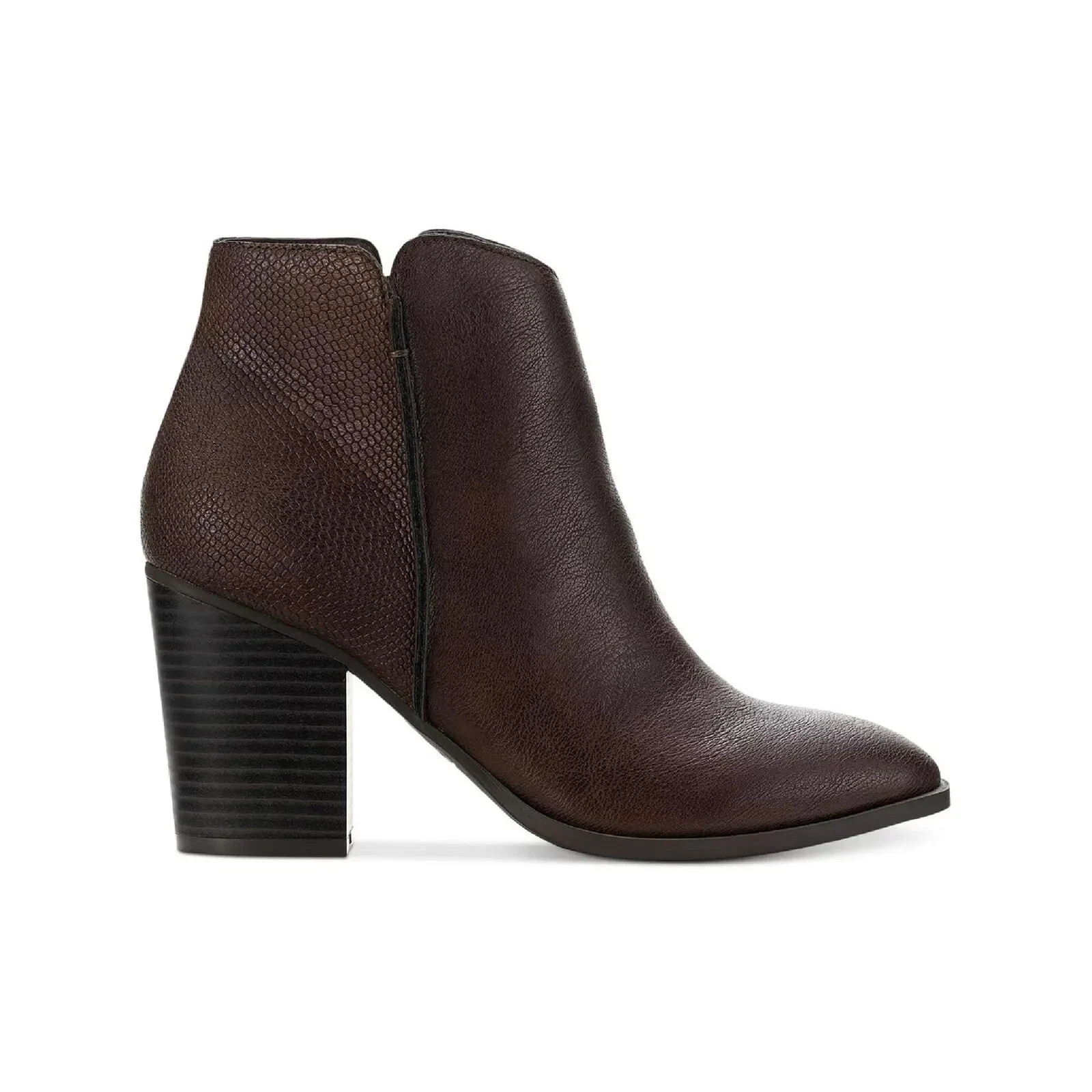 SUN STONE Womens Brown V-Notch Cut Outs Cushioned Slip Resistant Graceyy 9.5 M