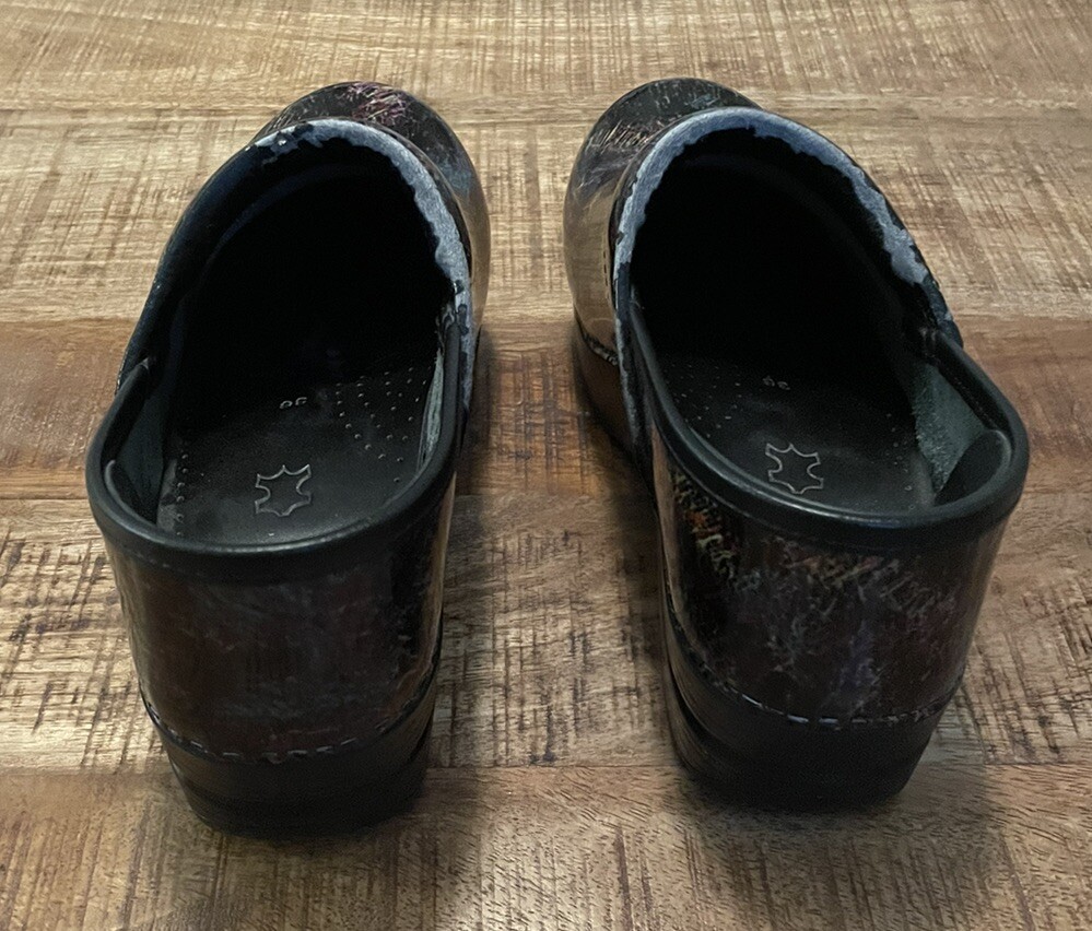 Dansko Patent Leather Clogs