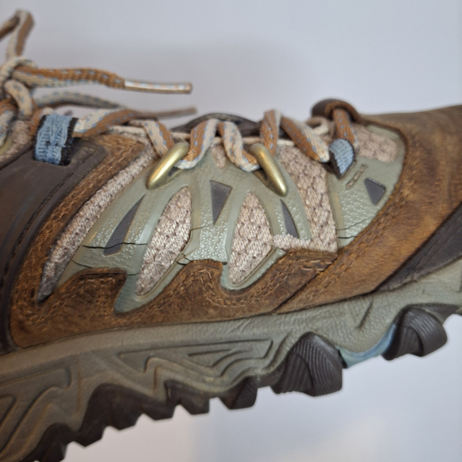 Merrell All Out Blaze Shoes Womens Size 8.5 Brown Hiking Sneakers Gorpcore Gorp