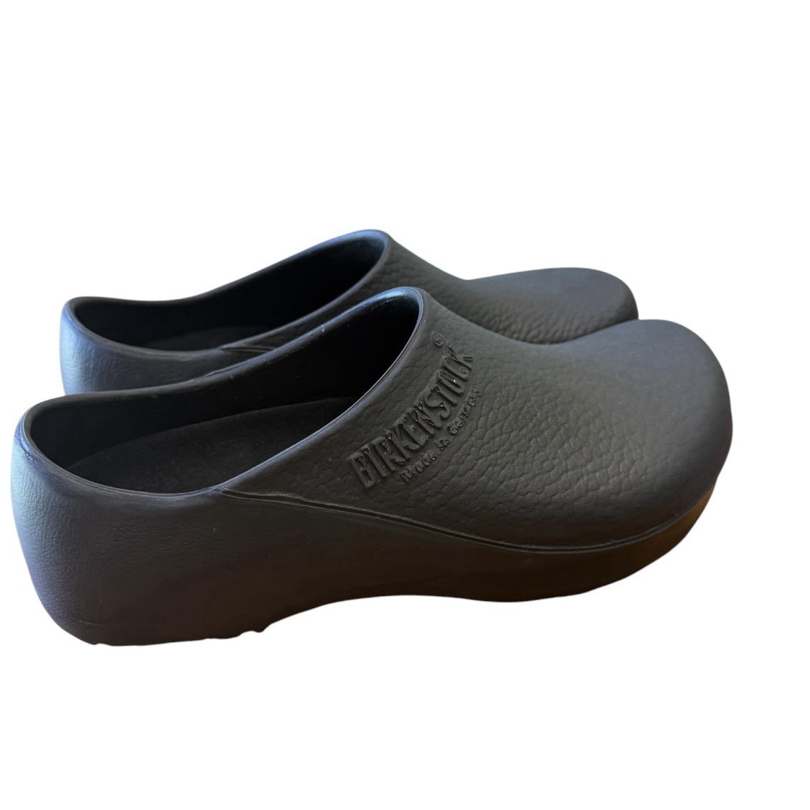 Birkenstock Profi Birki Clogs Unisex 10W/8M Black Slip-Resistant Slip On NWOB