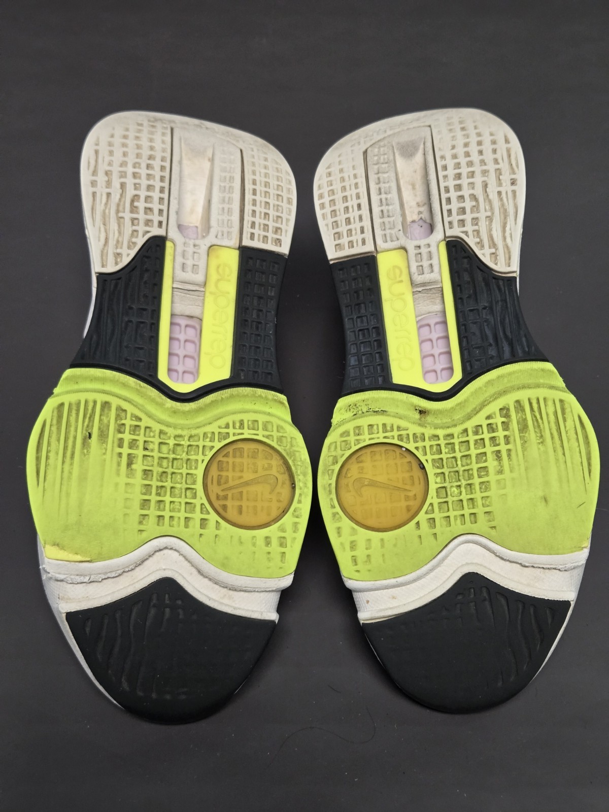 Nike Air Zoom SuperRep 3 Womens White Running Training Athletic Shoes Size 7.5