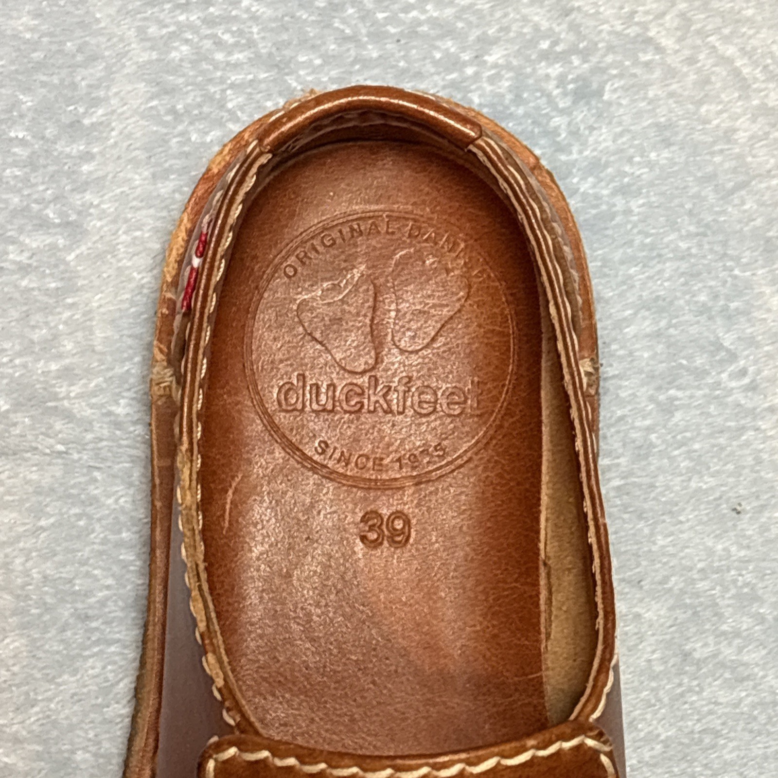 DUCKFEET Falster shoes brown leather Danish Unisex EU 39 US women 8.5 / men 7
