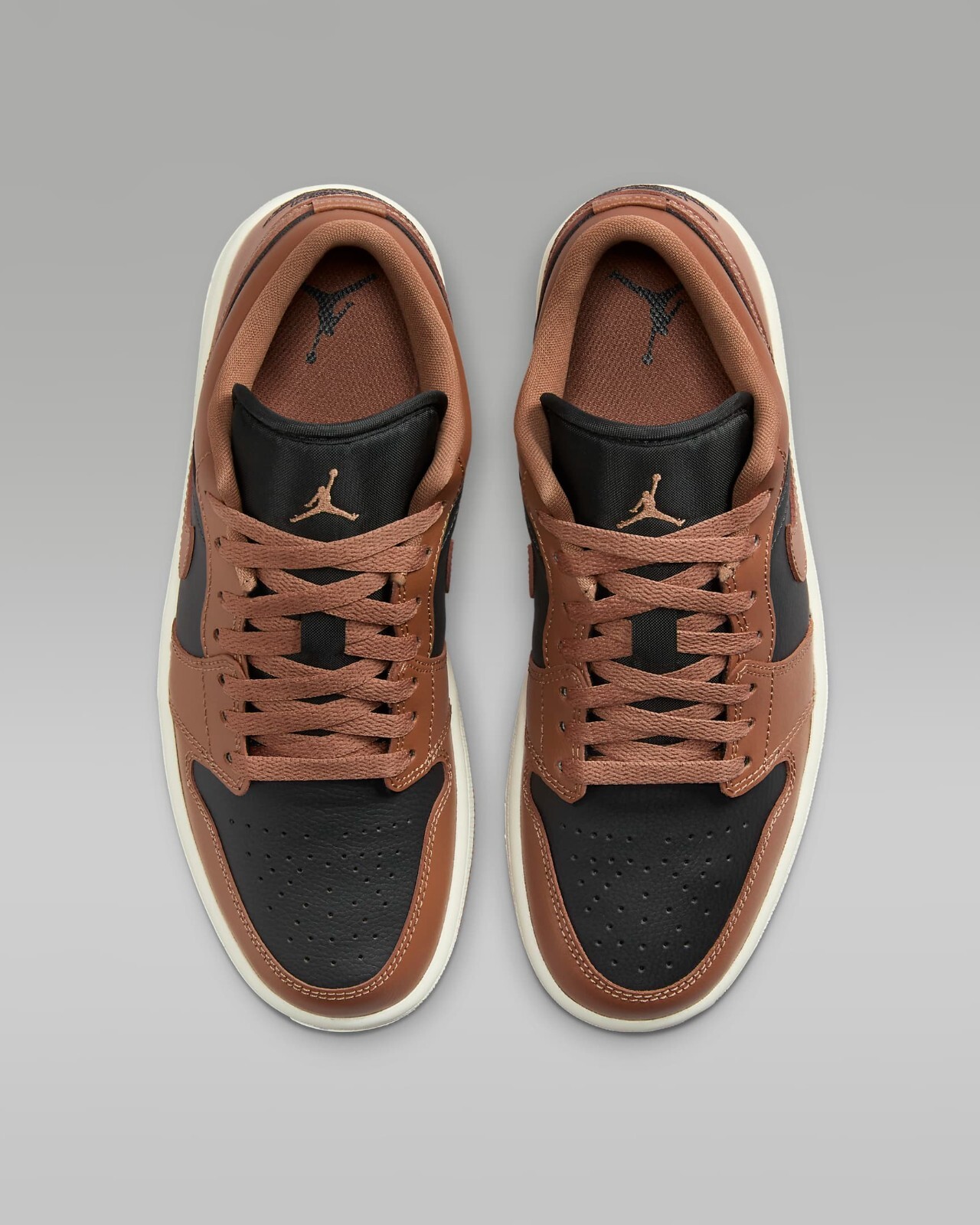 NIKE Women’s Air Jordan 1 LOW DC0774-021 Off Noir Sail Archio Brown