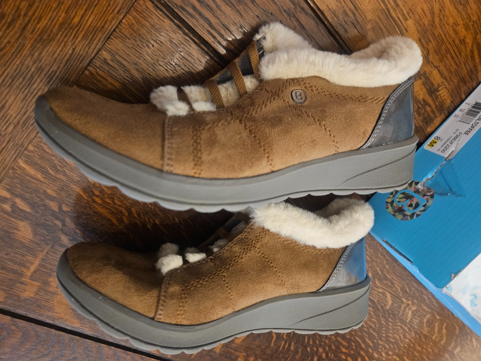 Womens BZEES GOLDEN TOFFEE SHOES US 8M