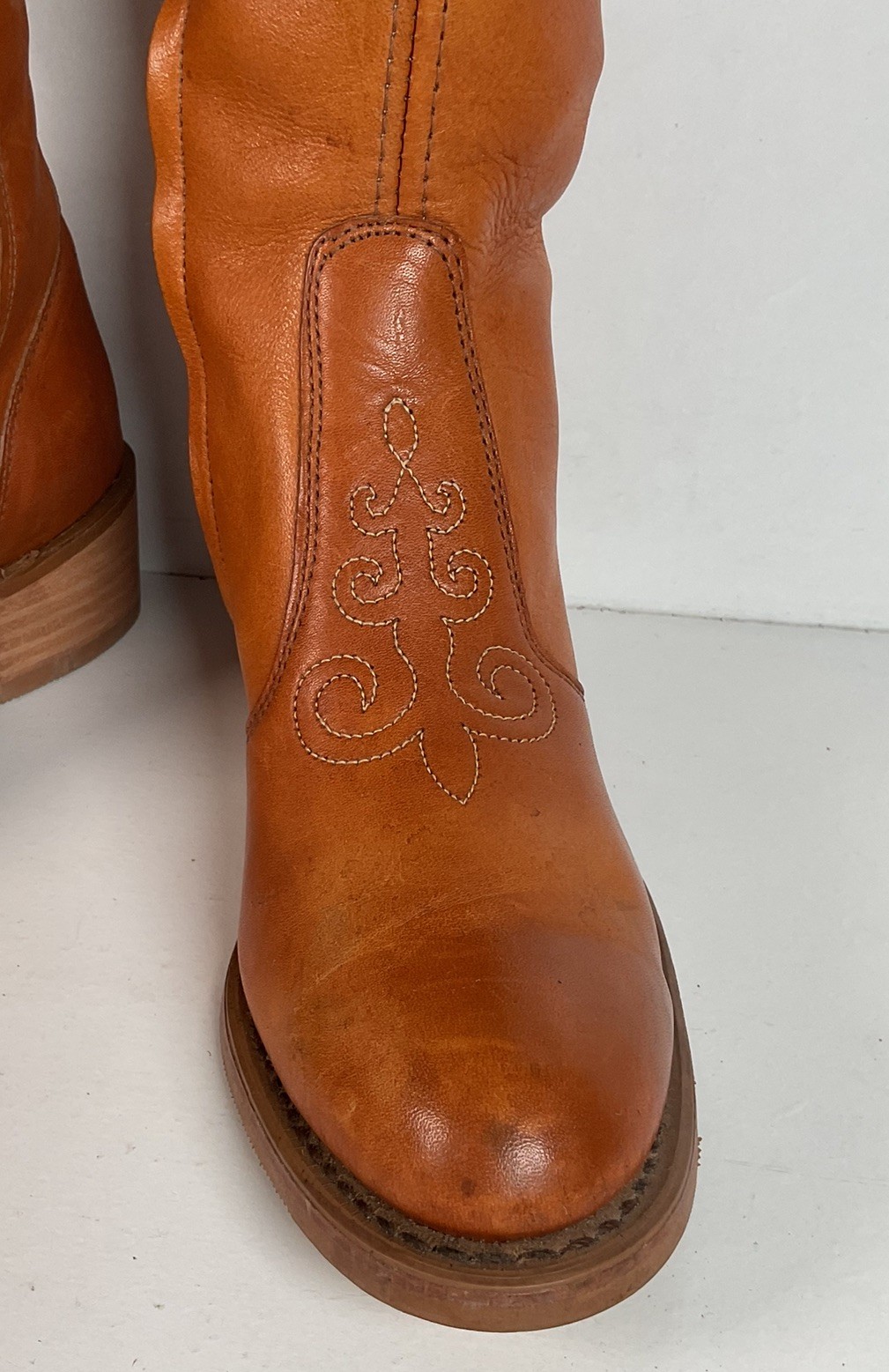 Vintage Wrangler Campus Boots | Platform | 1970s | USA Made | Women’s 7 N