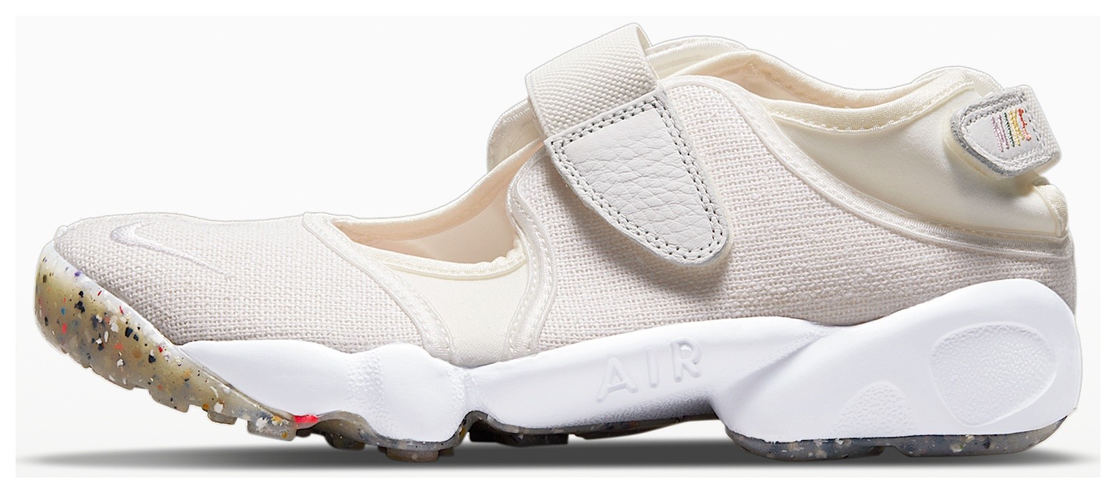 Nike Air Rift DJ4639-121 Split Toe Sandals Women’s Summit White Sail Coconut
