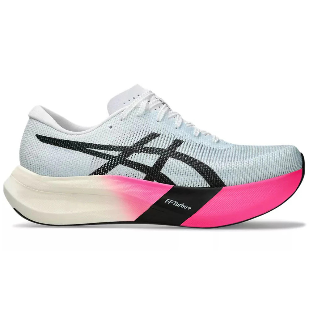 Women’s Asics Metaspeed Edge Paris, Light Blue/Black, 9 B Medium US