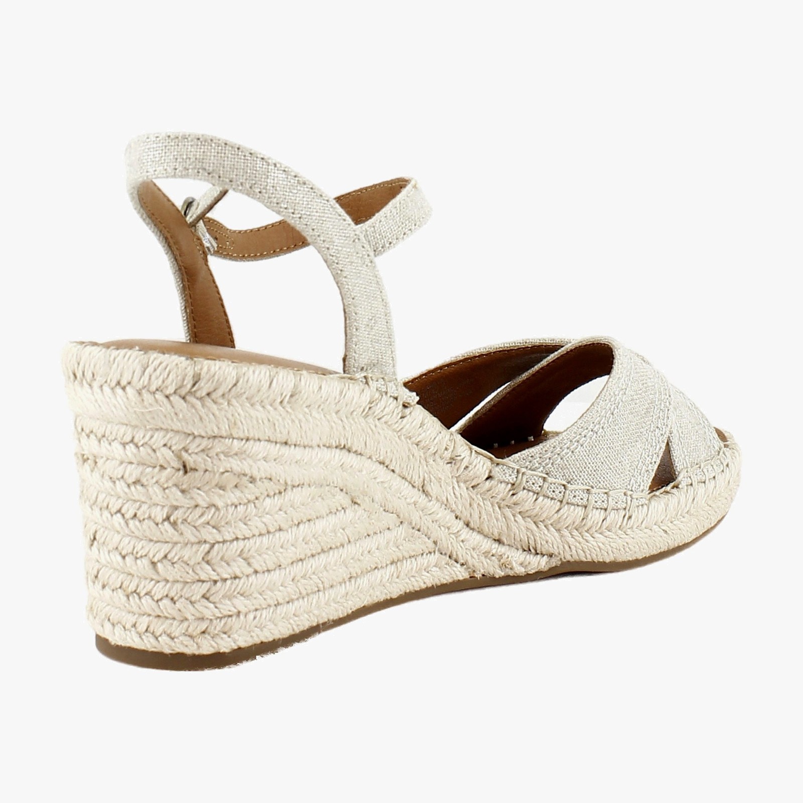 Lucky Brand Candyr Women’s Sandals Natural/Platinum Size 11 M