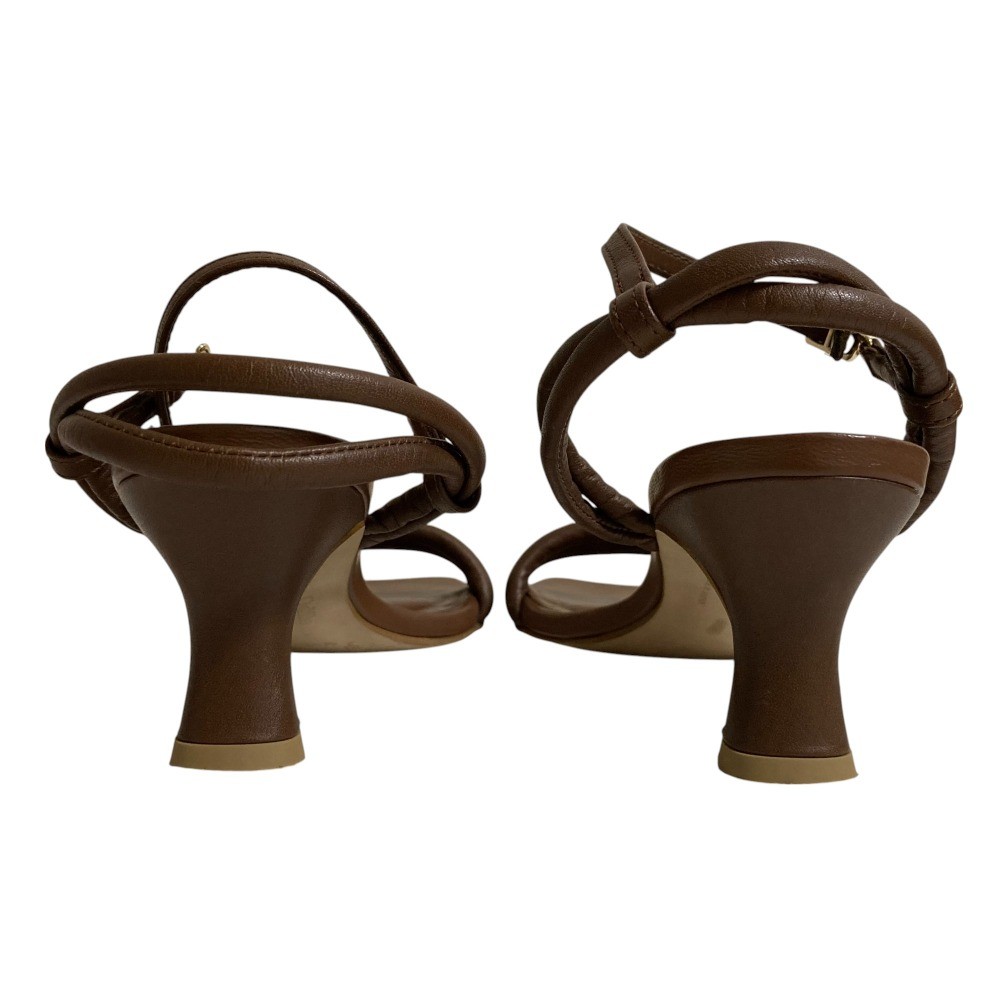 Odette e Odile United Arrows Leather Strap Sandals 8.7″» Brown Women USED