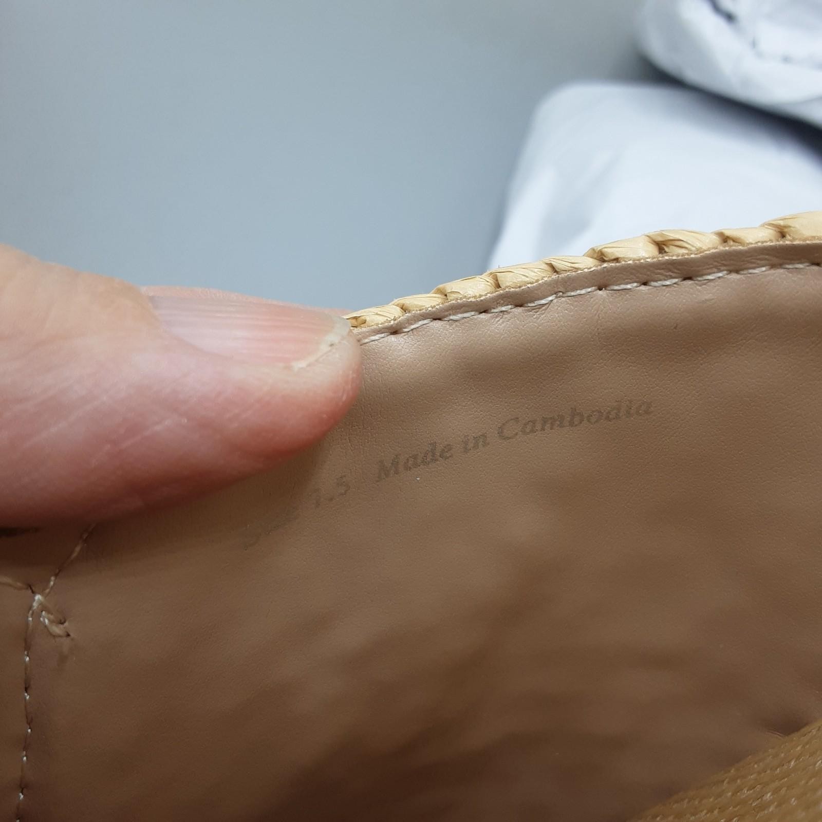 Dolce Vita Buckle Slide Sandals Alonzo Natural Women’s 7.5M Beige Raffia A298