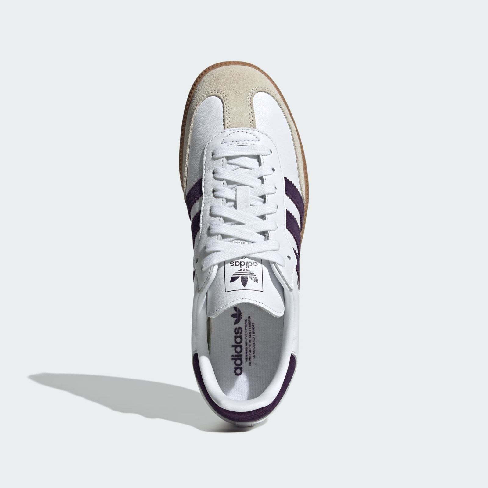 adidas WMNS Samba OG Cloud White Alumina Aurora Plum JS1392 Women’s Size