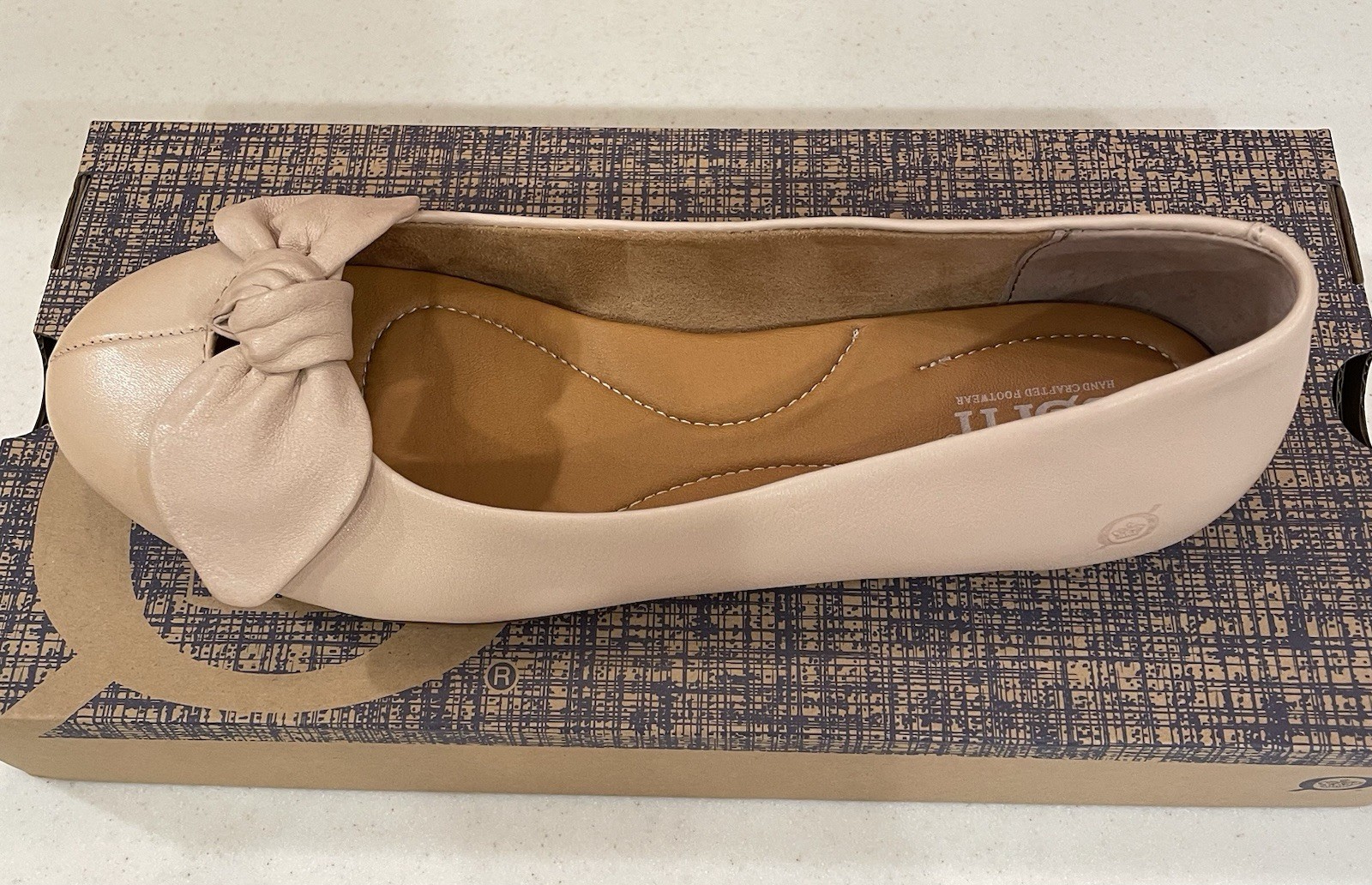 BORN SHOES WOMEN BR0018902 ANAH NATURAL USA 8 WOMENS BRAND NEW IN ORIGINAL BOX