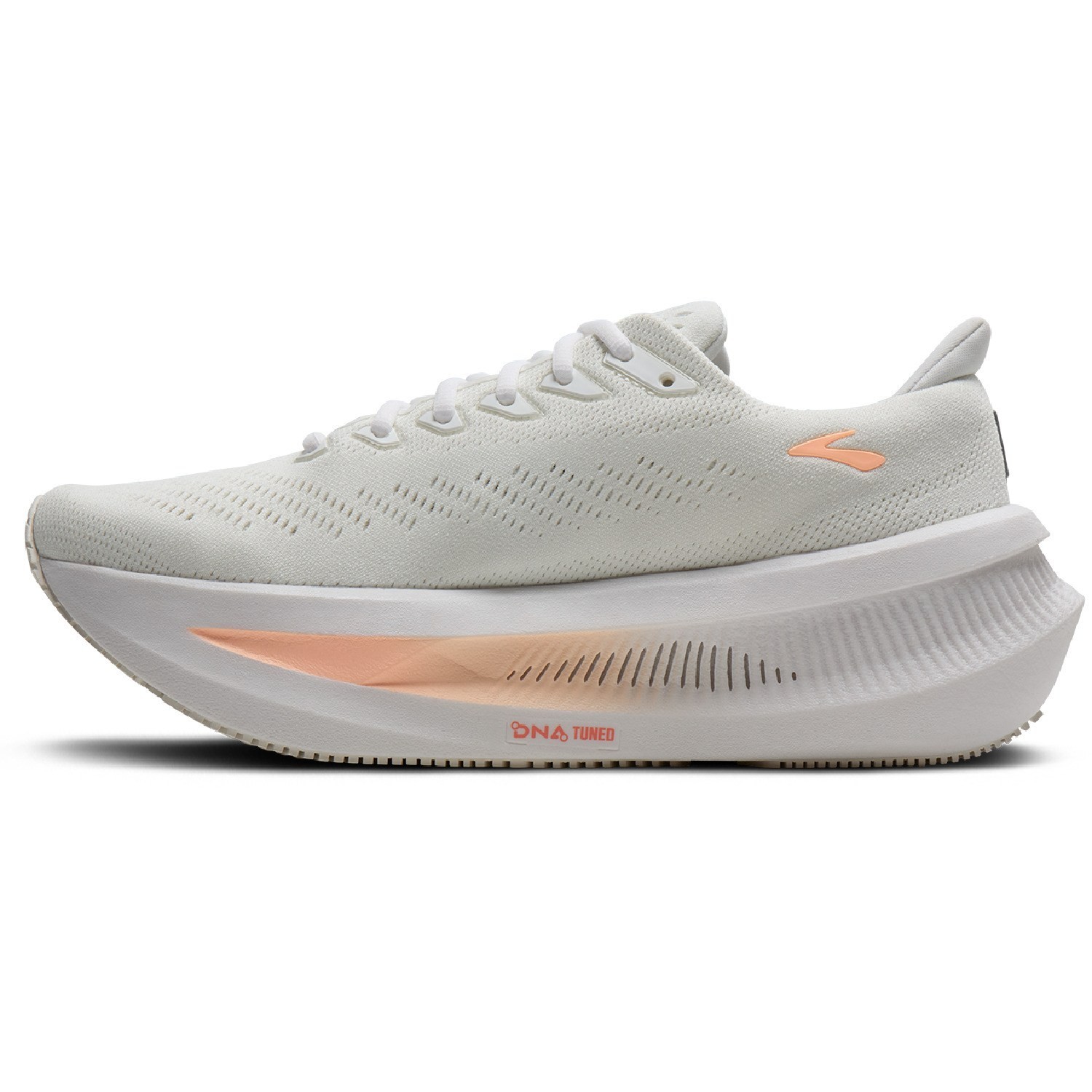 Brooks Glycerin Max 2 Road-Running Shoes – Women’s-WhiteCoralPeach