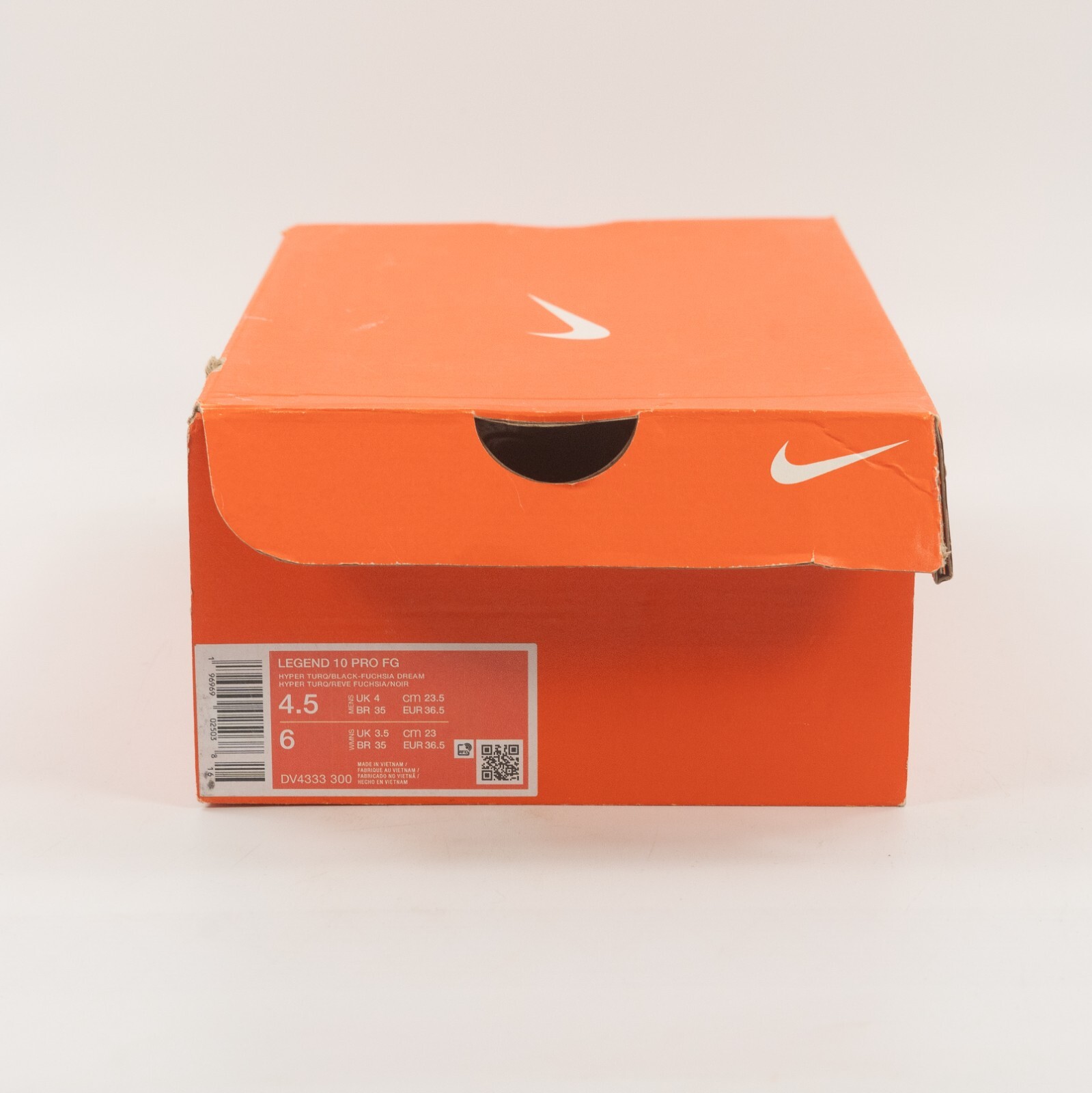 Nike Tiempo Legend 10 Pro FG DV4333-300 Soccer Cleats size 6 W / 4.5M